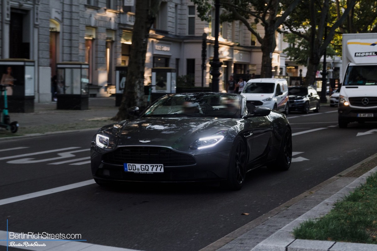 Aston Martin DB11 V8 Volante spotted in Berlin — BerlinRichStreets